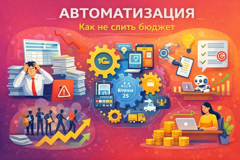 Автоматизация бизнеса с умом: 1С, Битрикс и AI — что выбрать и когда